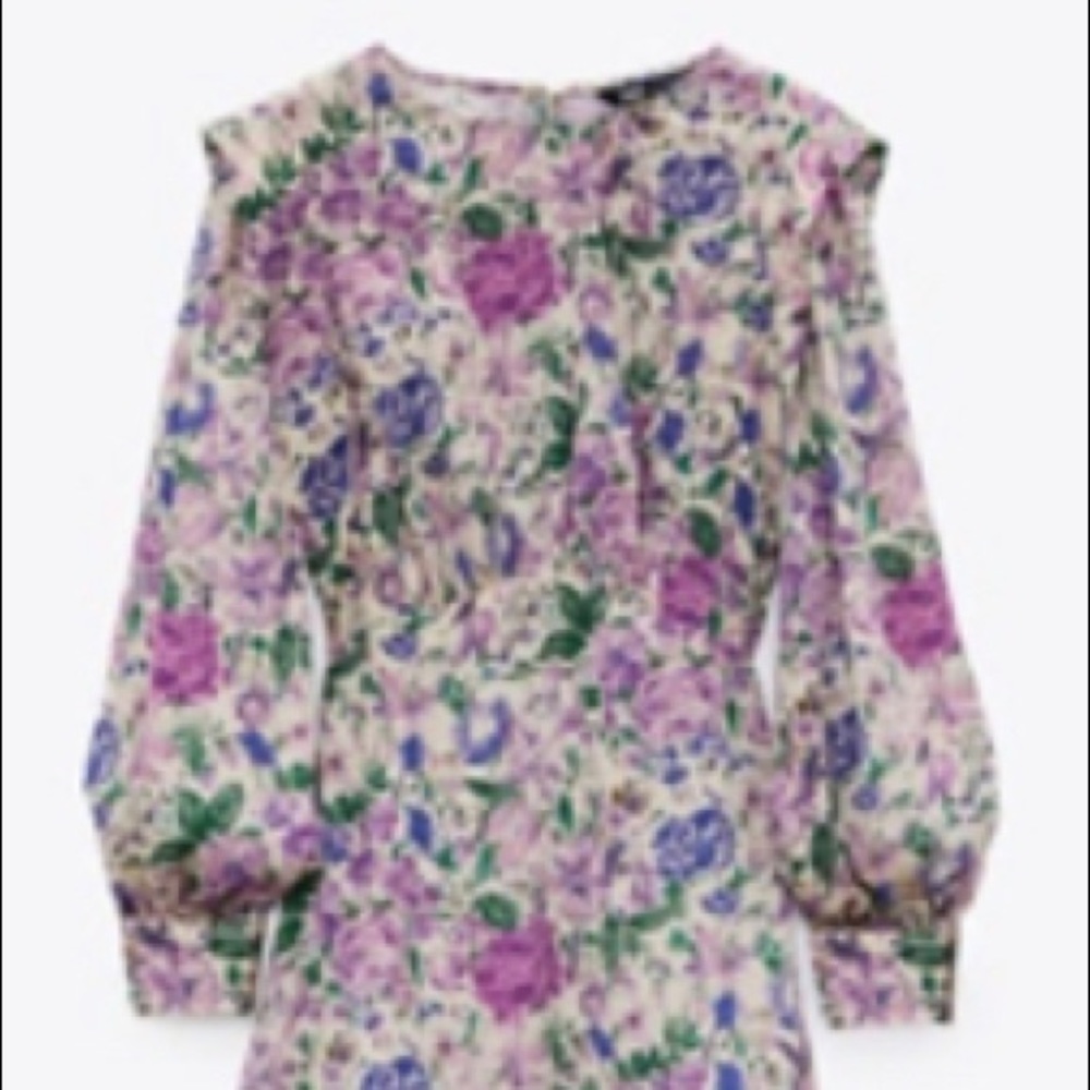Mini floral Zara dress